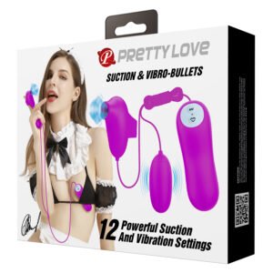 Suction vibro-bullets