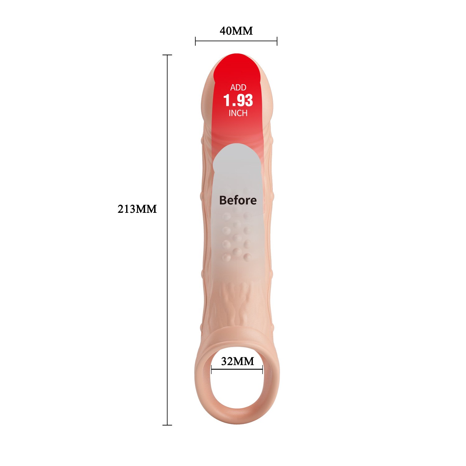 Penis Sleeve Brad - Imagen 8