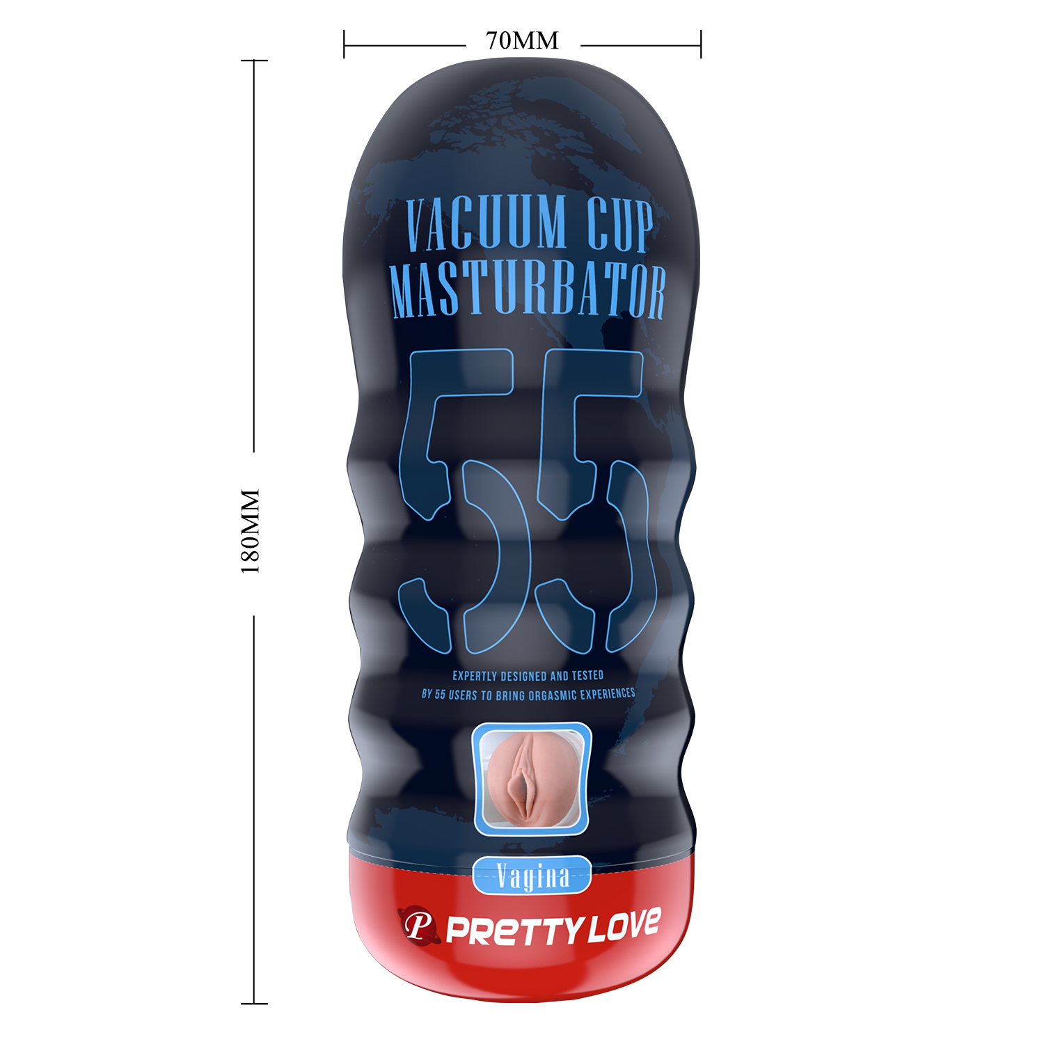 Vacuum cup Masturbator Vagina Pretty Love - Imagen 4
