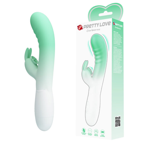 PRETTY LOVE Vibrador conejo Cerberus