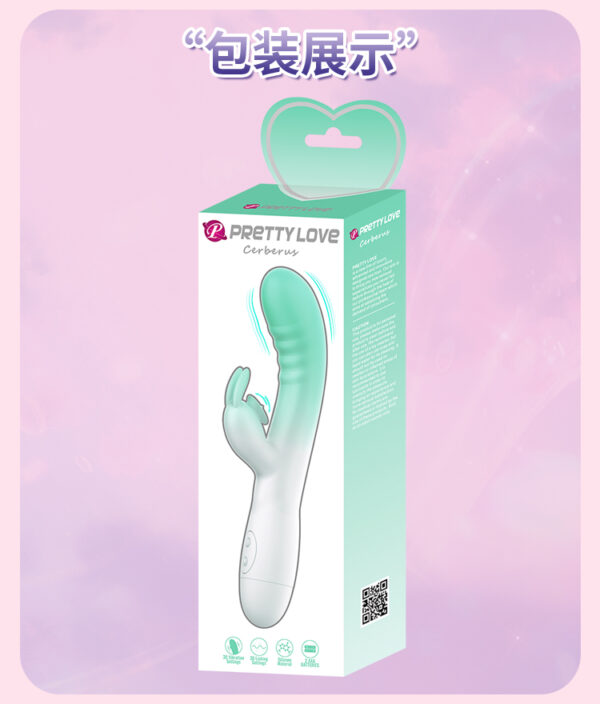 PRETTY LOVE Vibrador conejo Cerberus - Imagen 2
