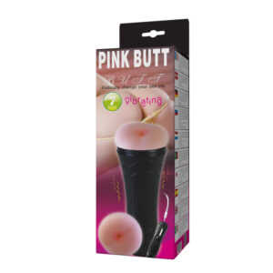 Masturbador Anal Pink Butt Vibrating